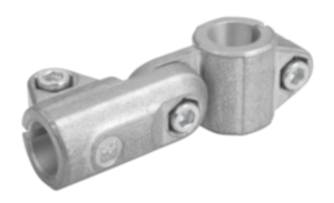 Złączki przegubowe bez zazębienia aluminium - inch