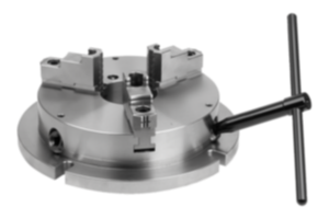 Stationary 3-jaw steel chuck